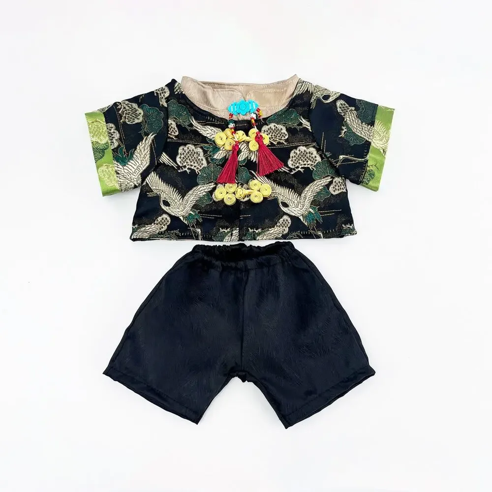 Large Bartholomew Bear outfits - Modern Chinese Dragon Pattern 3-Piece Set